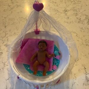 Mini baby series 2 crib all pieces included